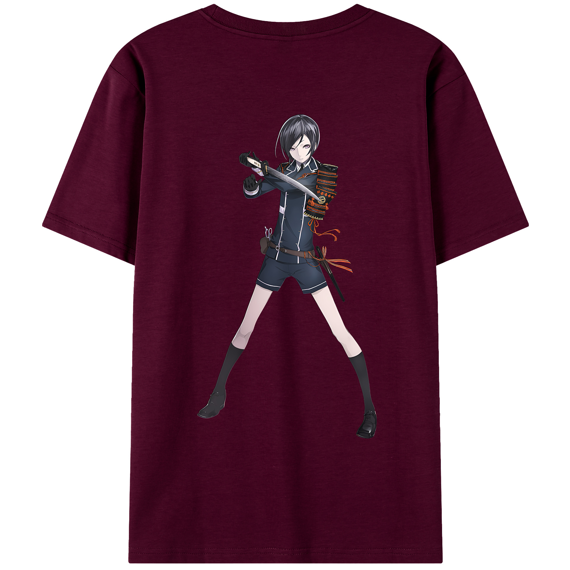 （画像用） 刀剣乱舞 Touken Ranbu レディース半袖Tシャツ(バックプリント)